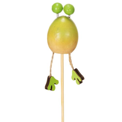 Product Frog garden stakes for decorating plant pots in spring or summer, 34cm, 6 pieces