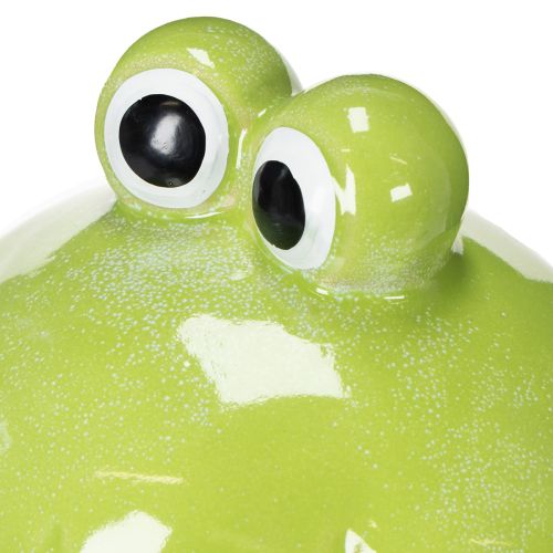 Product Frog decorative figure, cute ceramic figurine for living room table decoration, 18cm