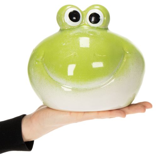 Product Frog decorative figure, cute ceramic figurine for living room table decoration, 18cm