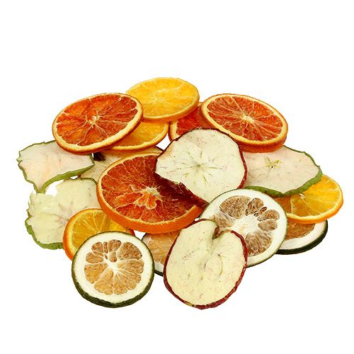 Product Dried Fruit Assortment Apple Lime & Orange Slices 500g