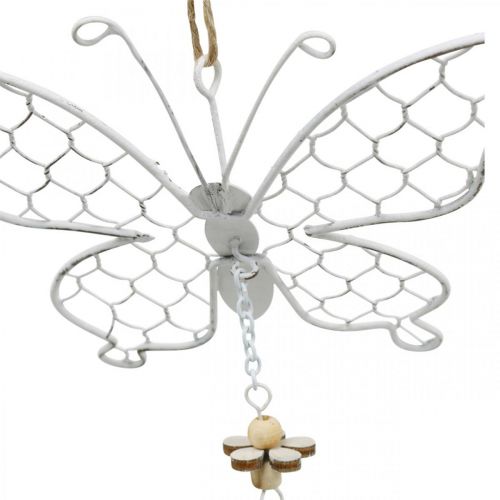 Product Spring decoration, metal butterflies, Easter, decoration pendant butterfly 2pcs