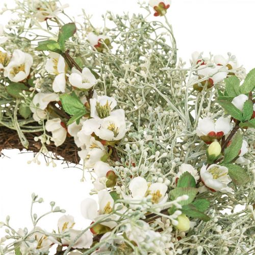 Floristik24 Spring wreath cherry blossoms gypsophila wreath artificial Ø50cm