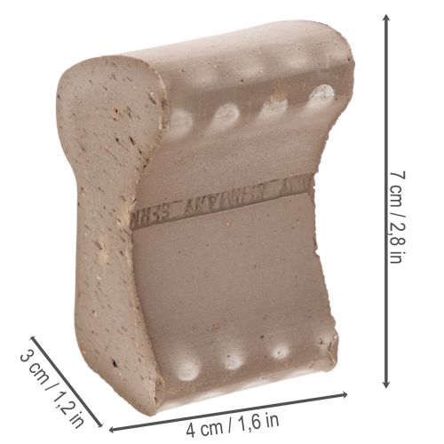 Flower pot feet, practical riser, pot accessory for balcony and terrace, 7cm, 3 pieces | Floristik24.co.uk