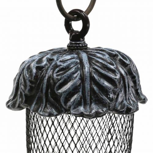 Floristik24 Feeding place acorn for hanging metal Ø13cm H20.5cm