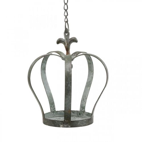 Floristik24 Decorative crown for hanging grate, metal feeding place Ø18.5cm