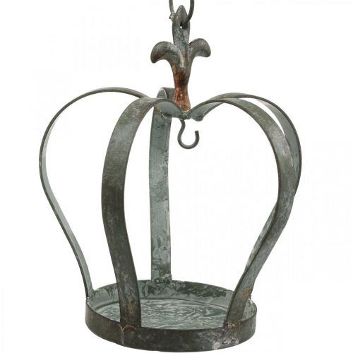Floristik24 Decorative crown for hanging grate, metal feeding place Ø18.5cm