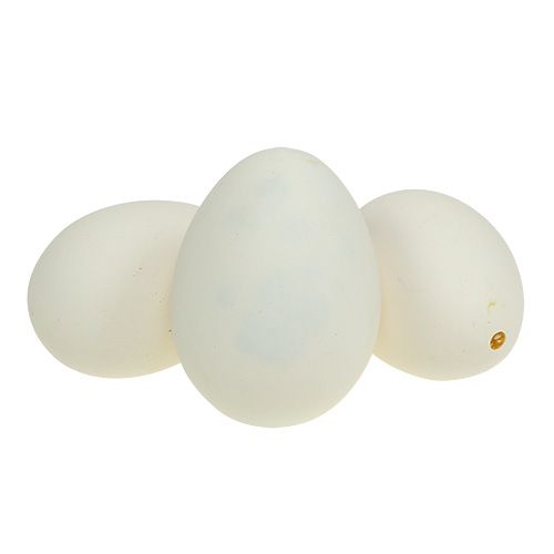 Floristik24 Goose eggs 8cm 10pcs