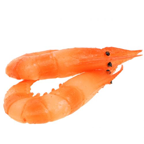 Floristik24 Shrimp artificially 9cm 6pcs