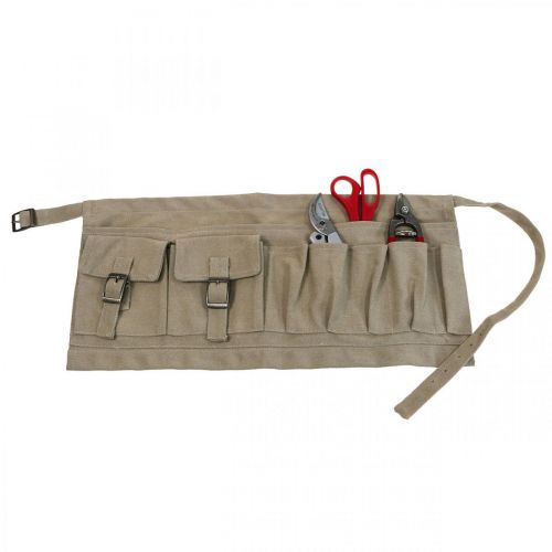 Floristik24 Garden Tool Bag Belt Garden Belt Khaki L112cm