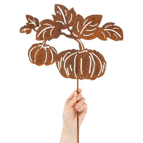 Product Metal Pumpkin Garden Stake – Rustic Autumn Decoration, 100cm