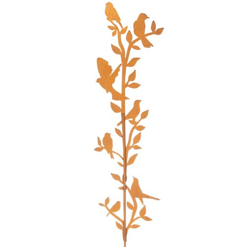 Metal Garden Stake with Bird Motif, 100cm | Floristik24.co.uk