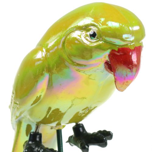 Product Garden plug parrot yellow 16cm