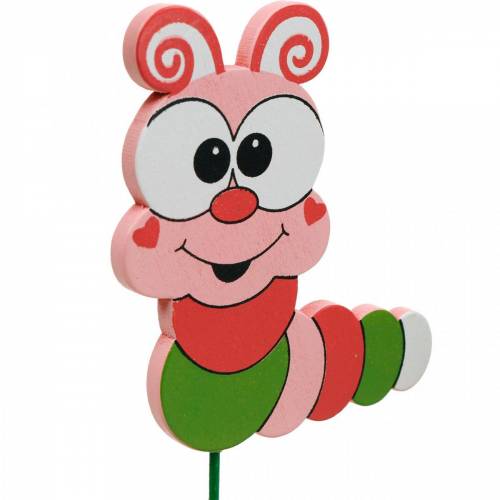 Product Garden stake caterpillar flower stake spring decoration summer decoration 16 pcs