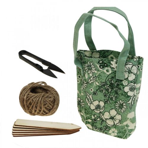 Floristik24 Garden utensil set jute cord thread scissors plant plugs