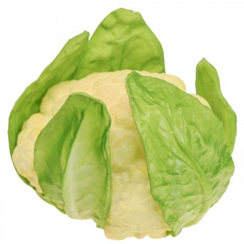 Floristik24 Vegetable Deco Artificial Cauliflower Ø14cm H10cm