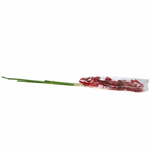 Floristik24 Gerbera artificial Red 62cm 6pcs