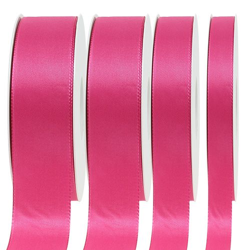 Floristik24 Gift and decoration ribbon 50m pink