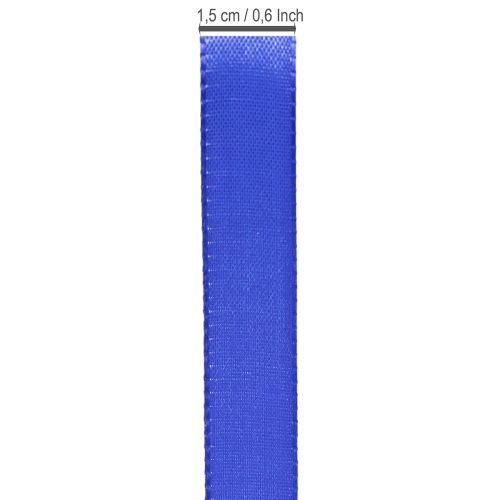 Product Gift and decoration ribbon 15mm x 50m dark blue