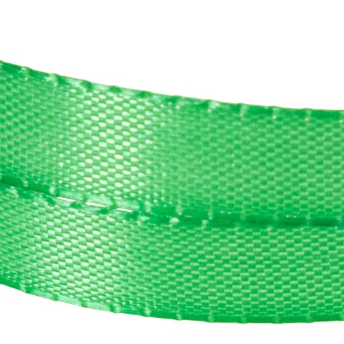 Product Gift and decoration ribbon, green taffeta ribbon, 10mm wide, 50m long