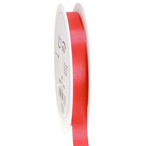 Floristik24 Gift and decoration ribbon red 15mm 50m