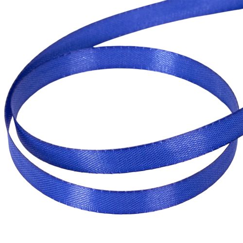 Product Gift and decorative ribbon, taffeta ribbon, 10mm x 50m, dark blue