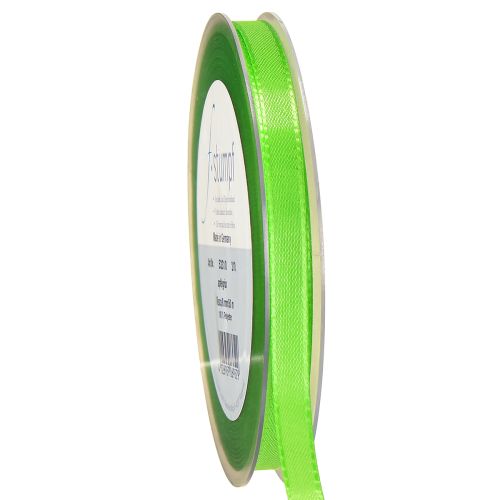 Floristik24 Gift ribbon light green 8mm 50m