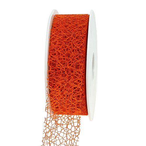 Floristik24 Gift ribbon in orange 3cm 10m