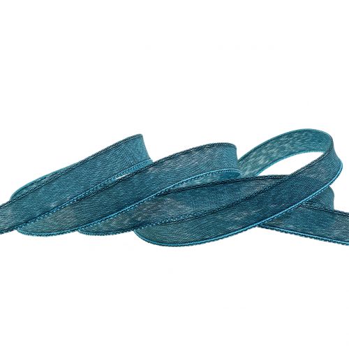 Product Deco ribbon blue 15mm 20m