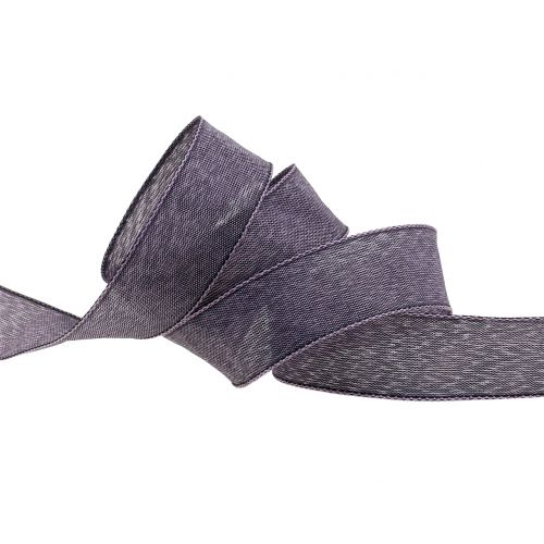 Product Gift ribbon violet matt 25mm 20m