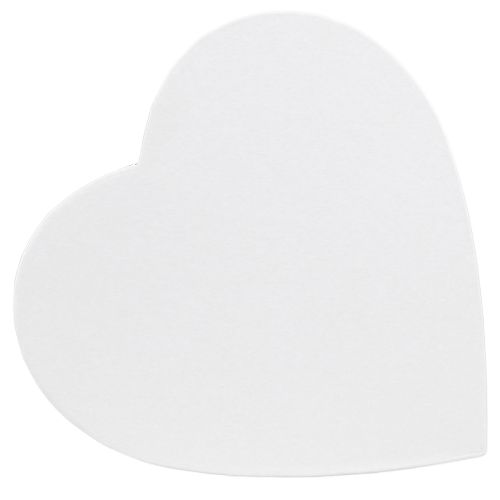 Product Gift Box Heart White Paper Heart Box 18×18cm H10cm 2pcs