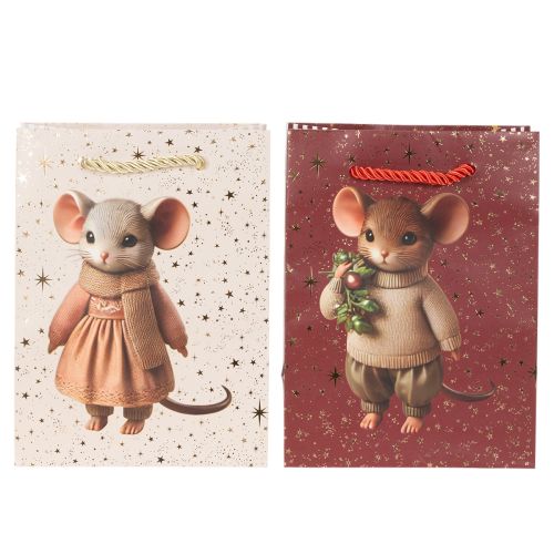 Christmas Gift Bags with Mouse