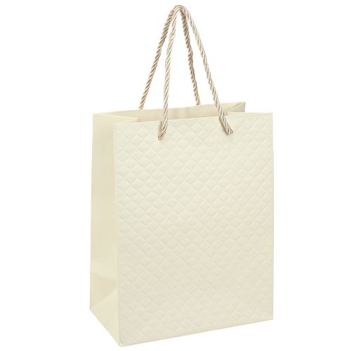 Gift Bag Paper Gift Bag Cream 18×10×23cm 1 pc