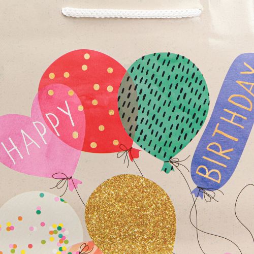 Product Gift bag “Happy Birthday” birthday bag paper 26×14×36cm 2pcs
