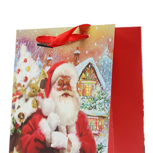 Product Santa Claus gift bag 32cm x 26cm x 10cm
