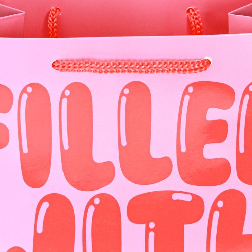 Product Gift bag with handles “Filled with Love” H36/23cm set of 2