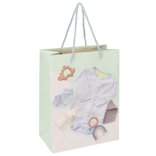 Product Baby Boy Gift Bag - Ideal for Baby Gifts at Birth - 23cm - 2 Pieces