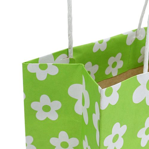Product Gift bags green 20cm x 11cm x 25cm 8pcs