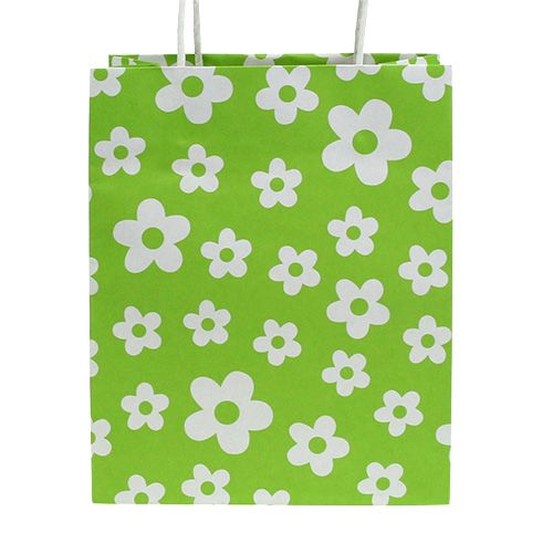 Floristik24 Gift bags green 20cm x 11cm x 25cm 8pcs