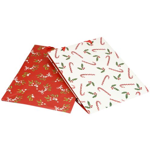 Floristik24 Gift bags Christmas large gift bag gift bag 26×32×10cm 2pcs