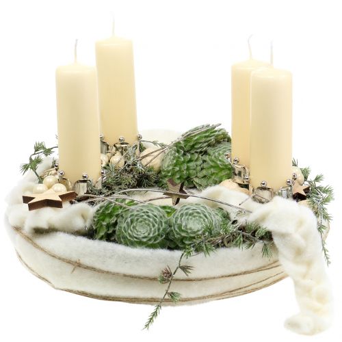 Floristik24 Christmas wooden stars mix natural 2.5cm - 7.5cm 40pcs