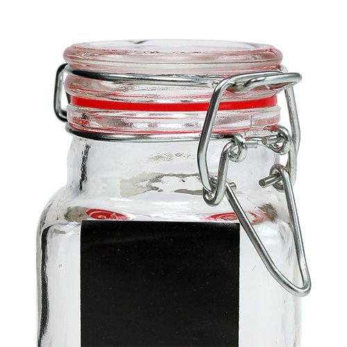 Product Spice jars with labeling field Ø4cm H7cm 4pcs
