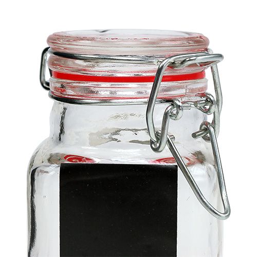 Floristik24 Spice jars with labeling field Ø4cm H7cm 4pcs