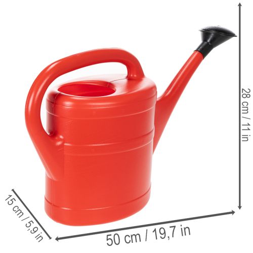Product Red watering can 5l