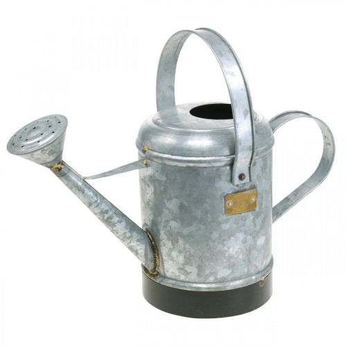 Decorative watering can metal plant pot hanging basket antique look 40×18×22cm