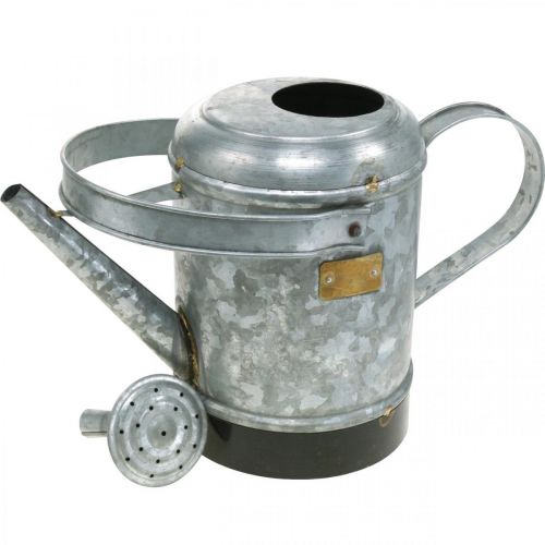 Product Decorative watering can metal plant pot hanging basket antique look 40×18×22cm