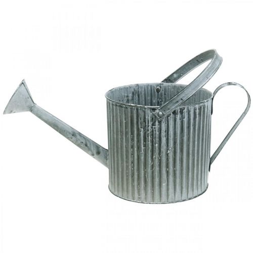 Floristik24 Watering can for planting, decorative metal can, planter Ø19.5cm