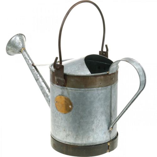 Product Decorative watering can metal planter retro look hanging basket 58×23×32cm