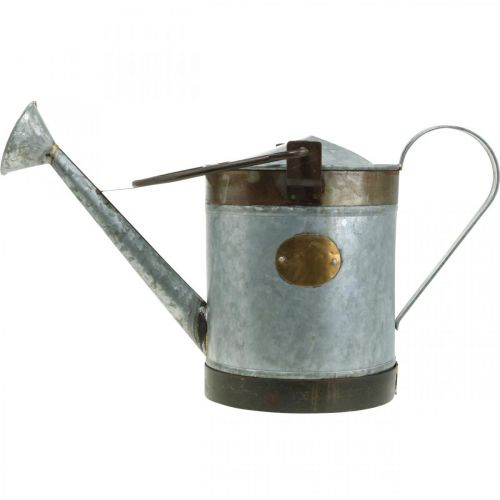 Product Decorative watering can metal planter retro look hanging basket 58×23×32cm