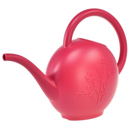 Watering can for houseplants fuchsia motif flowers 34×24cm 1.8L
