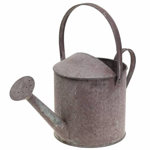 Decorative Watering Can Purple H15cm